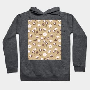 Blooming cotton flower 3 Hoodie